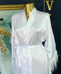 Halat mireasa cu pene