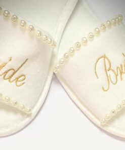 Alternative view of Papuci Bride gold