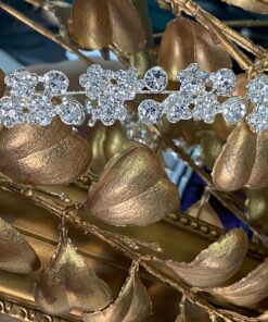 Diadema Flexibila Cristale Flower