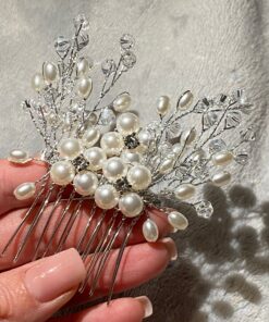 Diadema Mireasă Tip Pieptăn