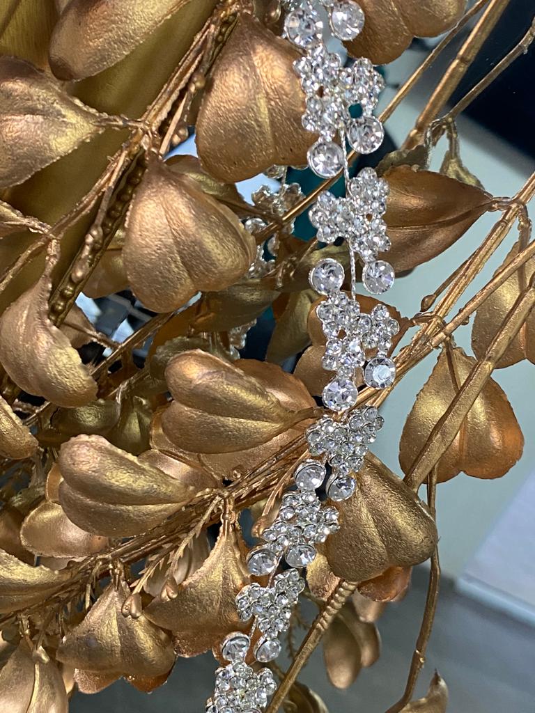 Diadema Flexibila Cristale Flower