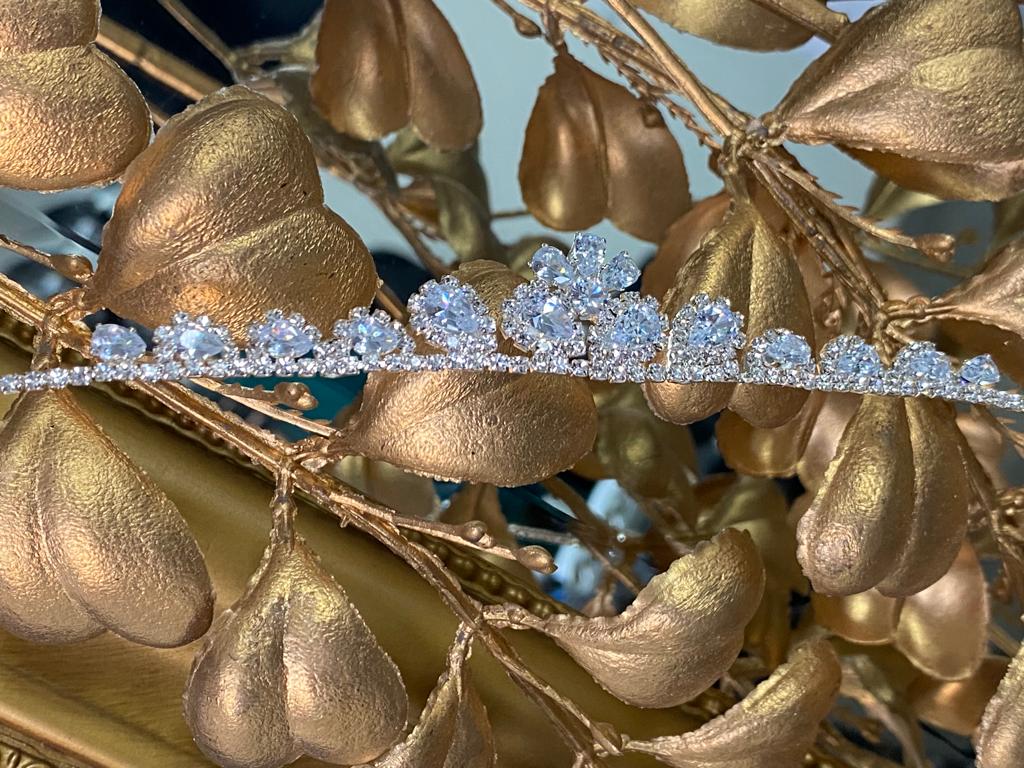 Diadema mireasă Carina