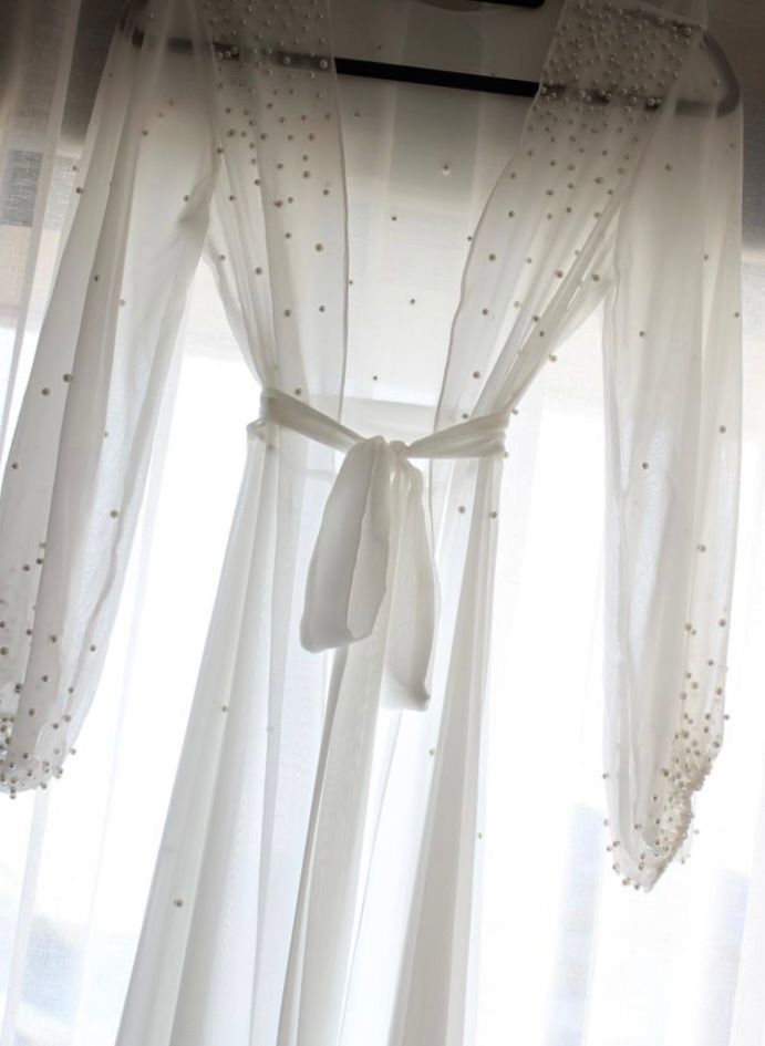 Halat tull cu perle - imagine 2