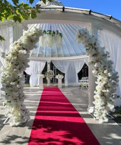 Arcada semiluna all white