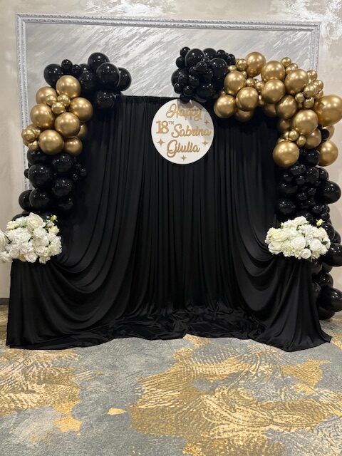 Photo Corner Black & Gold