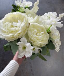 Buchet bujori artificiali