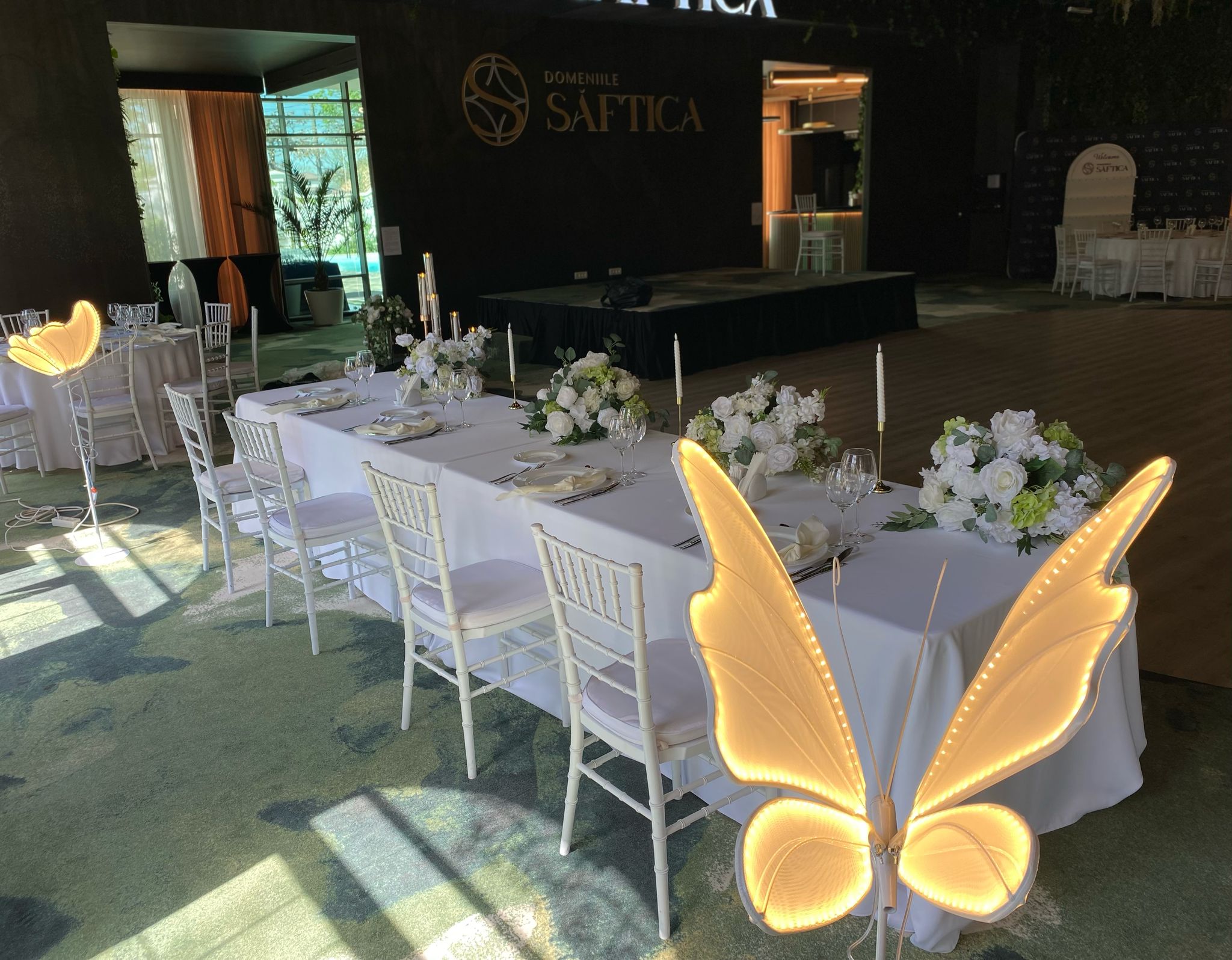 Pachet decor nunta romantic - imagine 3