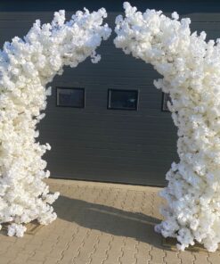 Alternative view of Arcada semiluna flori de cires ivory