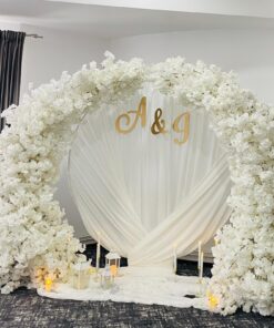 Set arcade semiluna flori de cires