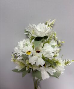 Flori artificiale albe